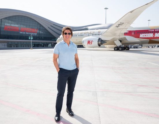 Tom Cruise touches down in Abu Dhabi for Mission: Impossible premiere